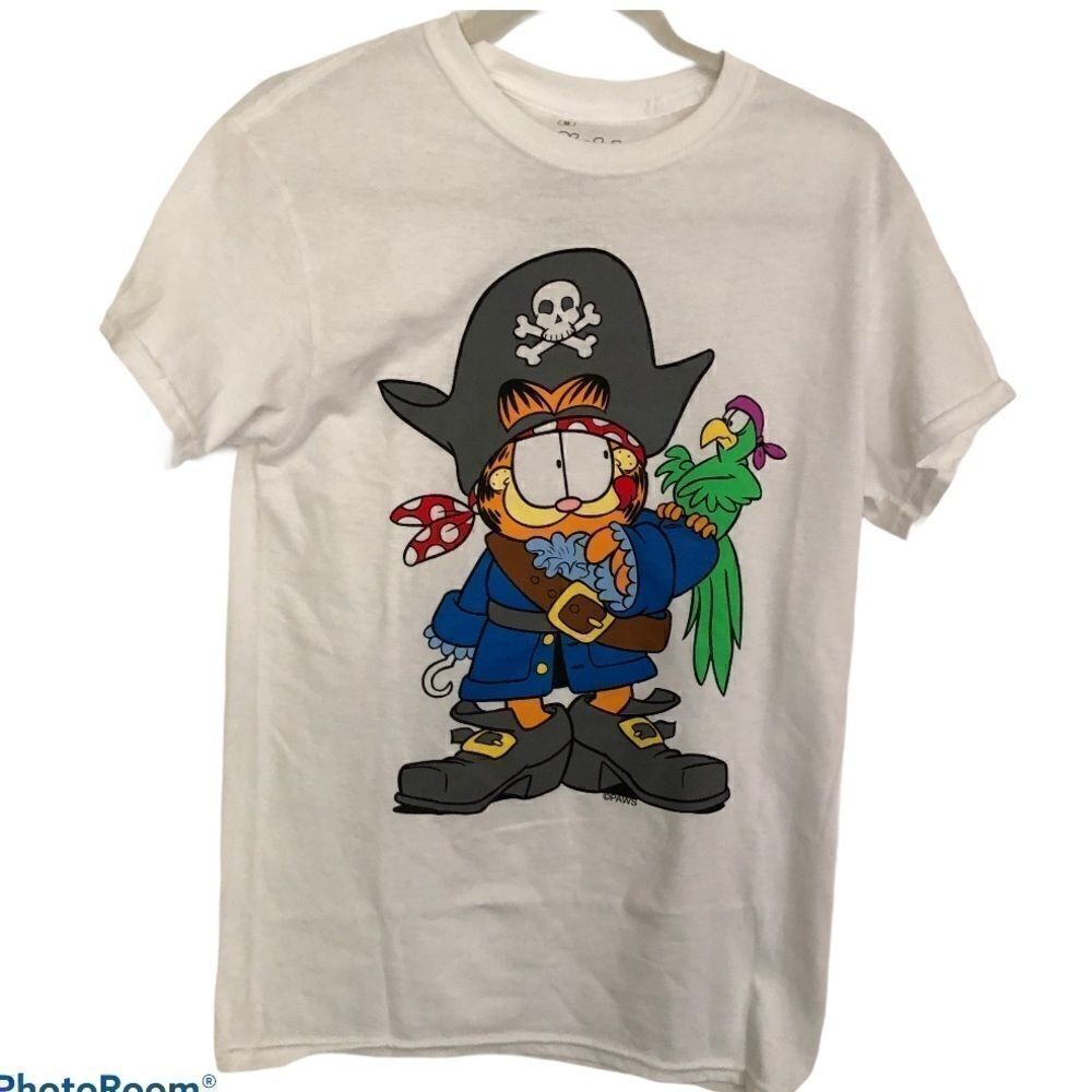 GARFIELD Halloween Graphic Tee.Size S